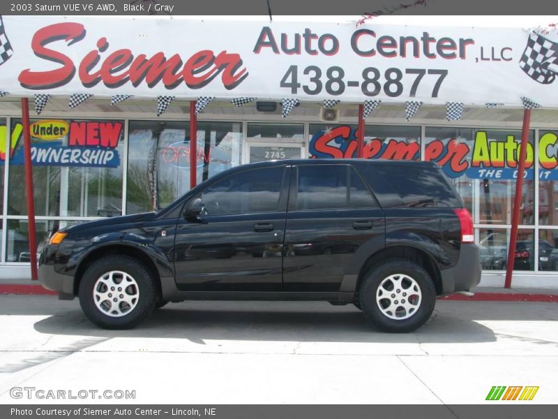 Black / Gray 2003 Saturn VUE V6 AWD