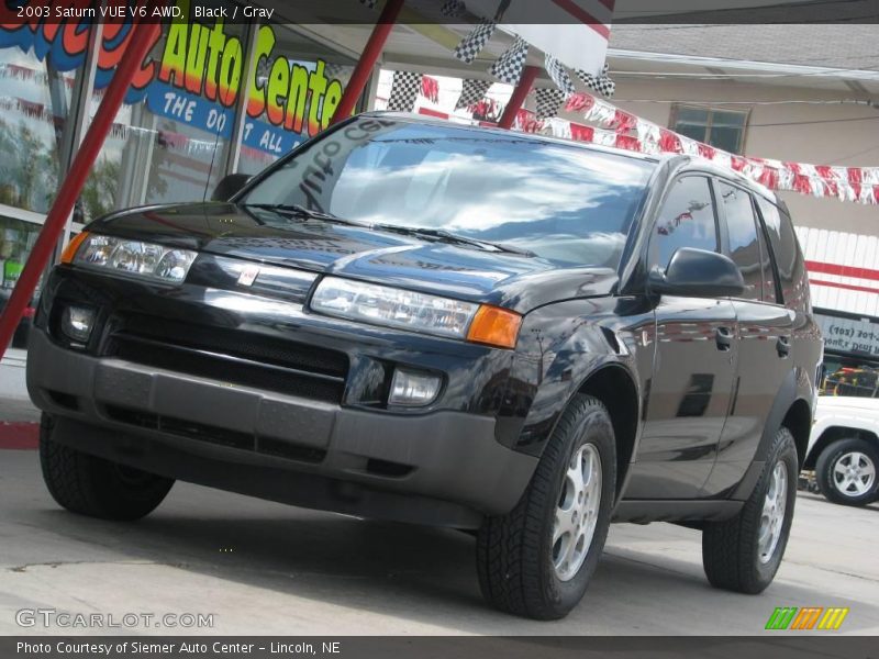 Black / Gray 2003 Saturn VUE V6 AWD