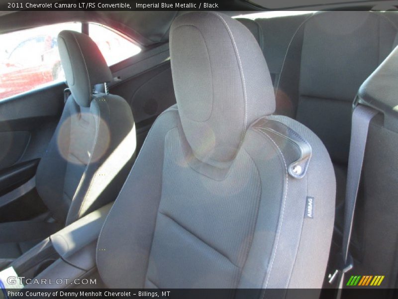 Imperial Blue Metallic / Black 2011 Chevrolet Camaro LT/RS Convertible