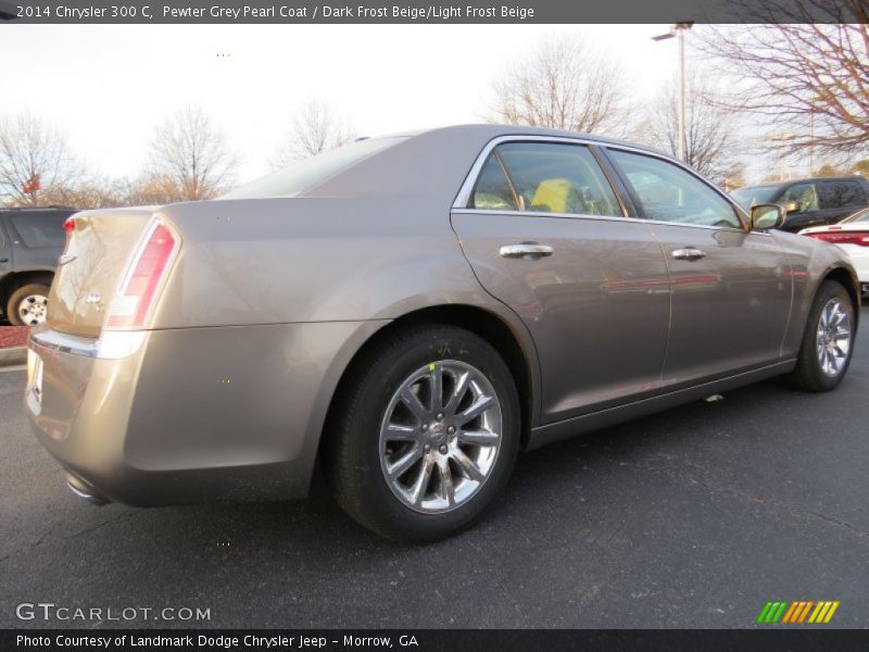 Pewter Grey Pearl Coat / Dark Frost Beige/Light Frost Beige 2014 Chrysler 300 C
