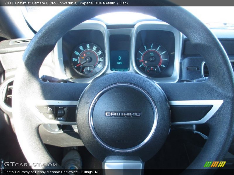 Imperial Blue Metallic / Black 2011 Chevrolet Camaro LT/RS Convertible