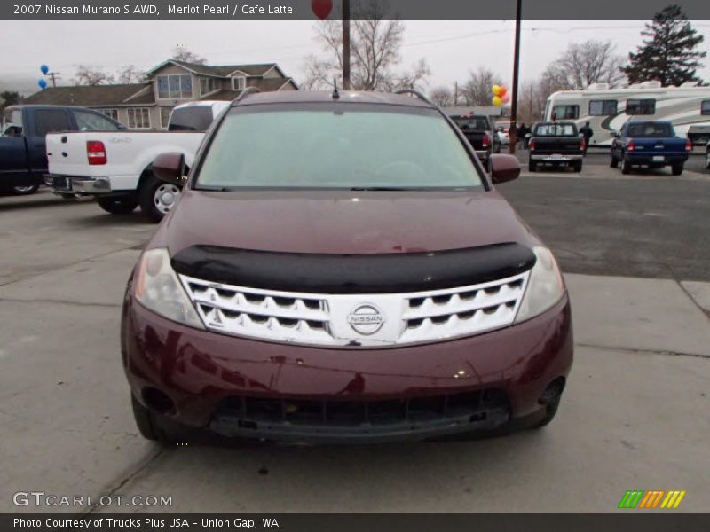 Merlot Pearl / Cafe Latte 2007 Nissan Murano S AWD