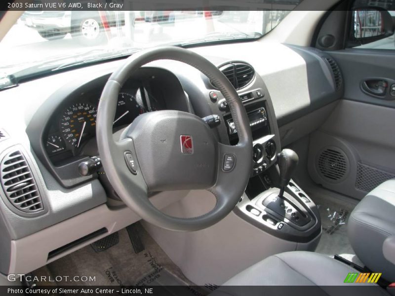 Black / Gray 2003 Saturn VUE V6 AWD