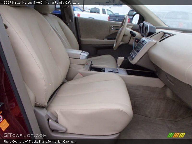 Merlot Pearl / Cafe Latte 2007 Nissan Murano S AWD