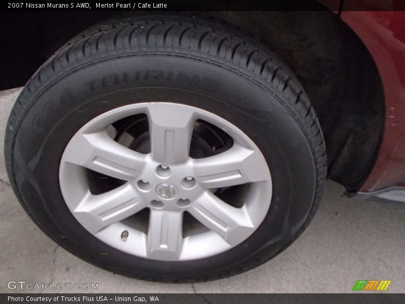 Merlot Pearl / Cafe Latte 2007 Nissan Murano S AWD
