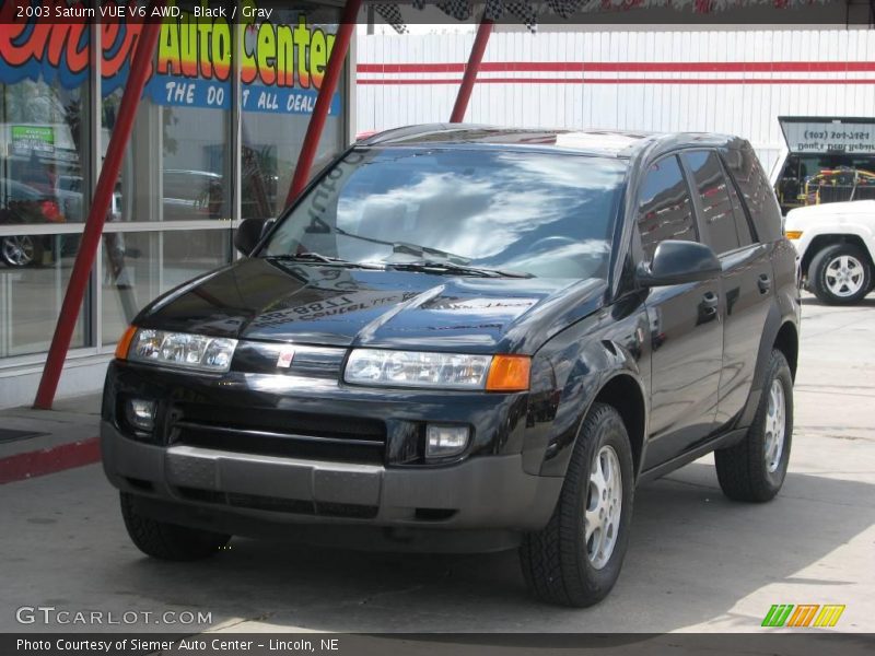 Black / Gray 2003 Saturn VUE V6 AWD