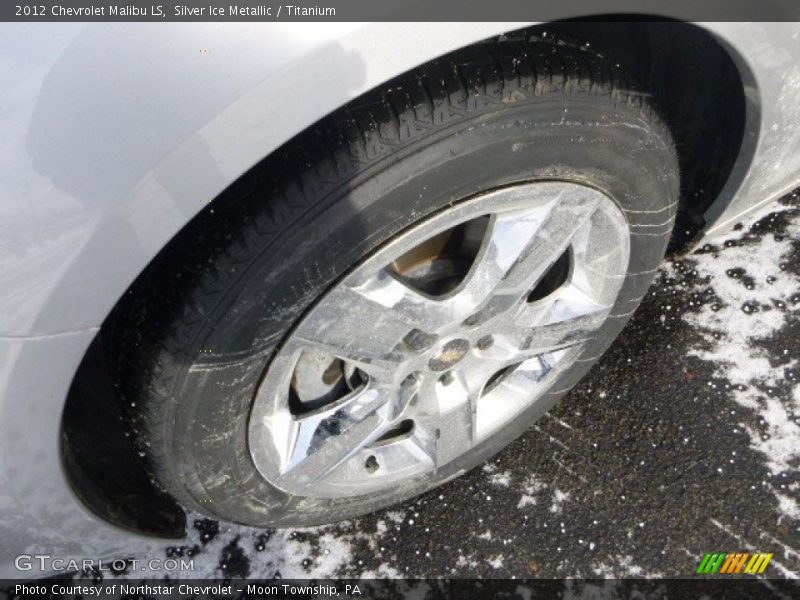 Silver Ice Metallic / Titanium 2012 Chevrolet Malibu LS