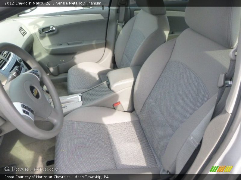 Silver Ice Metallic / Titanium 2012 Chevrolet Malibu LS