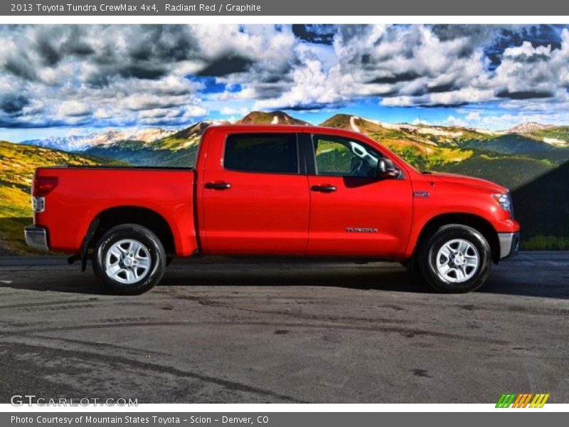 Radiant Red / Graphite 2013 Toyota Tundra CrewMax 4x4