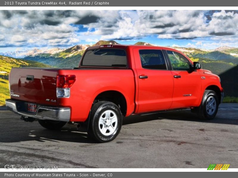 Radiant Red / Graphite 2013 Toyota Tundra CrewMax 4x4