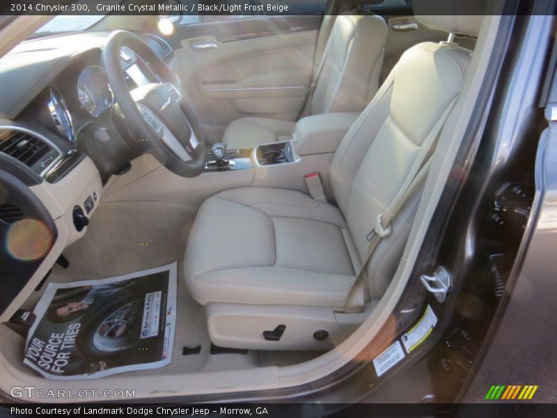 Granite Crystal Metallic / Black/Light Frost Beige 2014 Chrysler 300