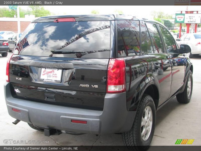 Black / Gray 2003 Saturn VUE V6 AWD