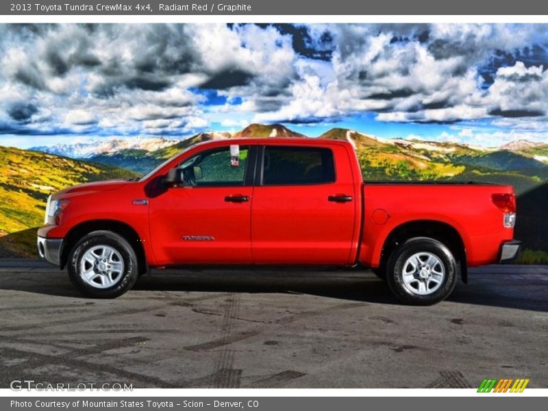 Radiant Red / Graphite 2013 Toyota Tundra CrewMax 4x4