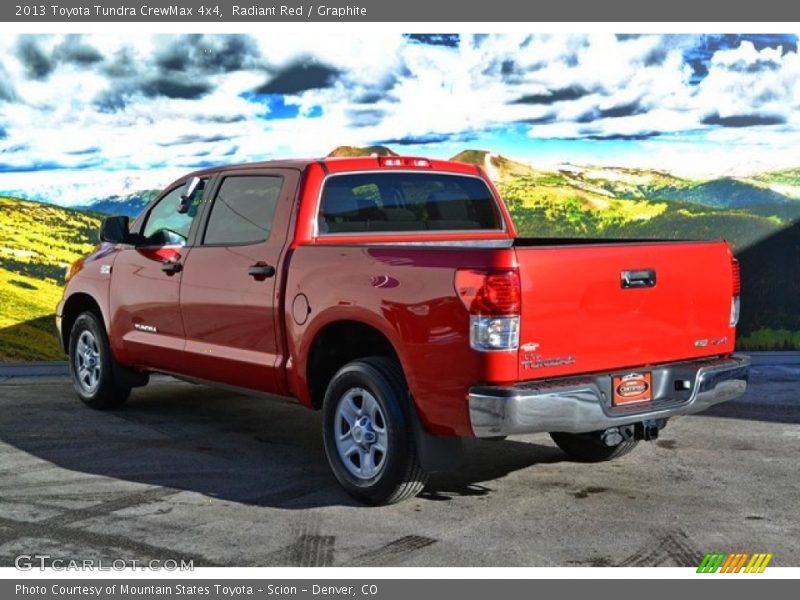 Radiant Red / Graphite 2013 Toyota Tundra CrewMax 4x4