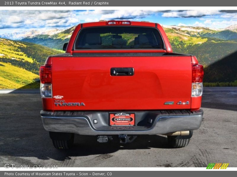 Radiant Red / Graphite 2013 Toyota Tundra CrewMax 4x4