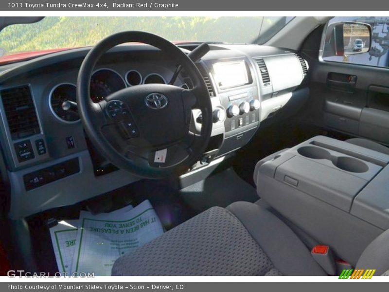 Radiant Red / Graphite 2013 Toyota Tundra CrewMax 4x4