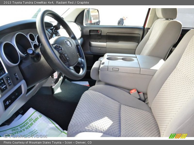 Radiant Red / Graphite 2013 Toyota Tundra CrewMax 4x4