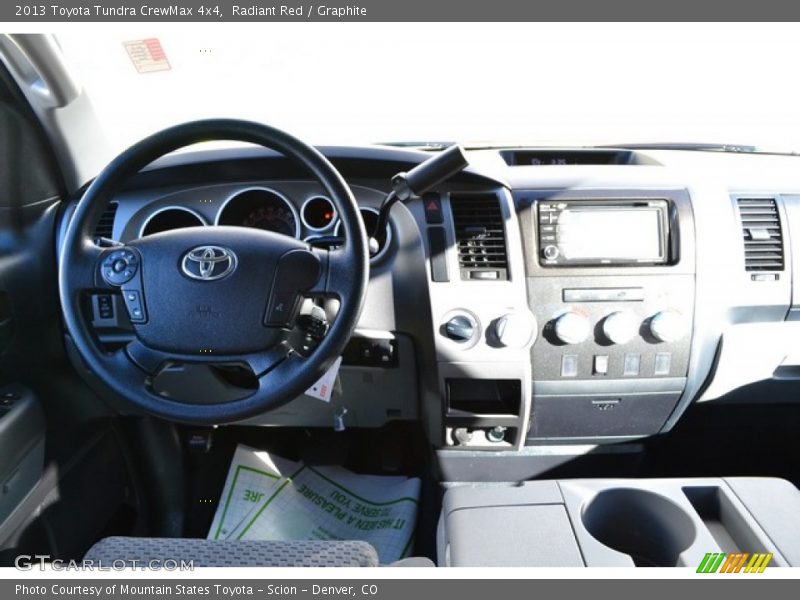 Radiant Red / Graphite 2013 Toyota Tundra CrewMax 4x4