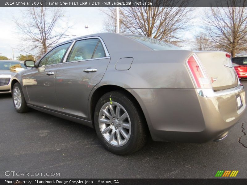 Pewter Grey Pearl Coat / Dark Frost Beige/Light Frost Beige 2014 Chrysler 300 C