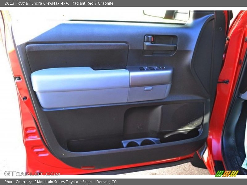 Radiant Red / Graphite 2013 Toyota Tundra CrewMax 4x4