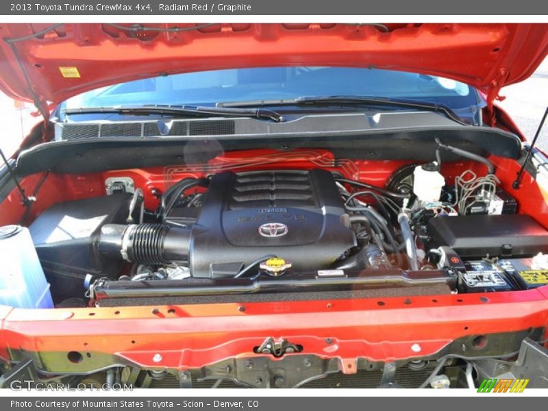 Radiant Red / Graphite 2013 Toyota Tundra CrewMax 4x4