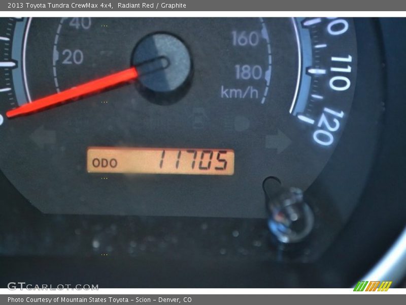 Radiant Red / Graphite 2013 Toyota Tundra CrewMax 4x4
