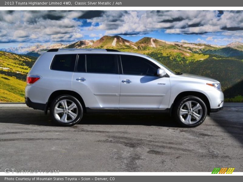 Classic Silver Metallic / Ash 2013 Toyota Highlander Limited 4WD