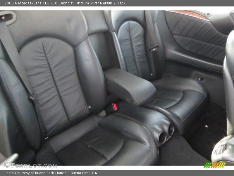 Iridium Silver Metallic / Black 2006 Mercedes-Benz CLK 350 Cabriolet