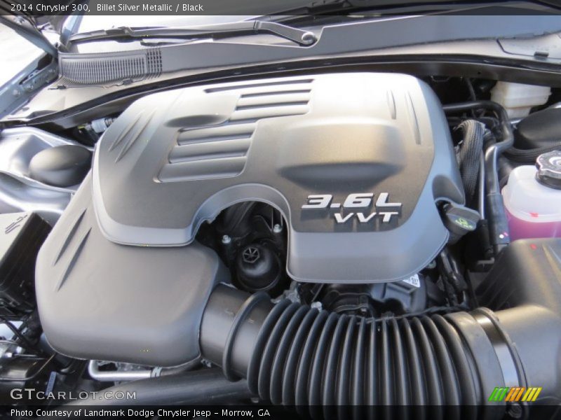 Billet Silver Metallic / Black 2014 Chrysler 300