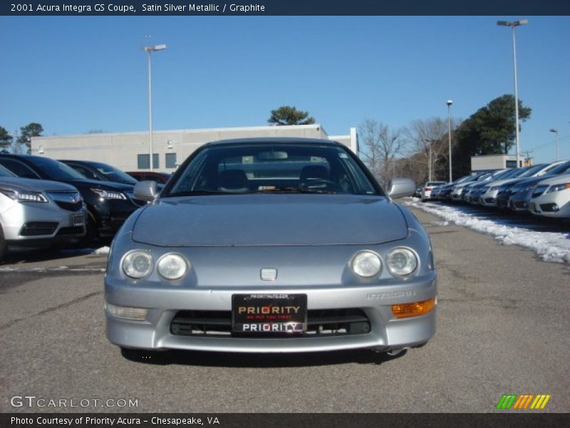 Satin Silver Metallic / Graphite 2001 Acura Integra GS Coupe