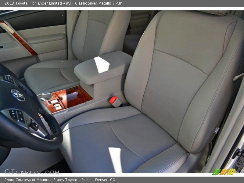 Classic Silver Metallic / Ash 2013 Toyota Highlander Limited 4WD