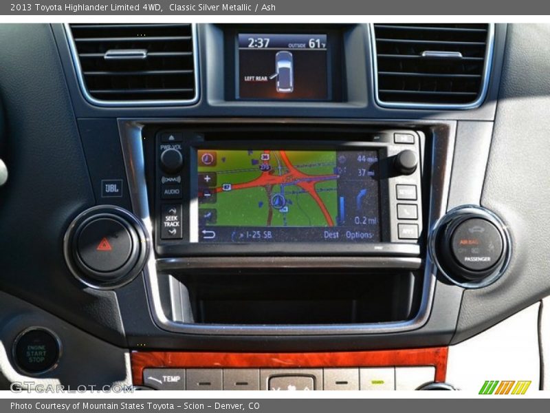 Classic Silver Metallic / Ash 2013 Toyota Highlander Limited 4WD