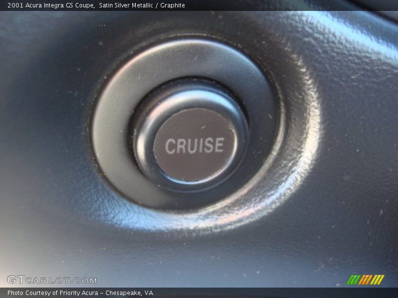 Satin Silver Metallic / Graphite 2001 Acura Integra GS Coupe
