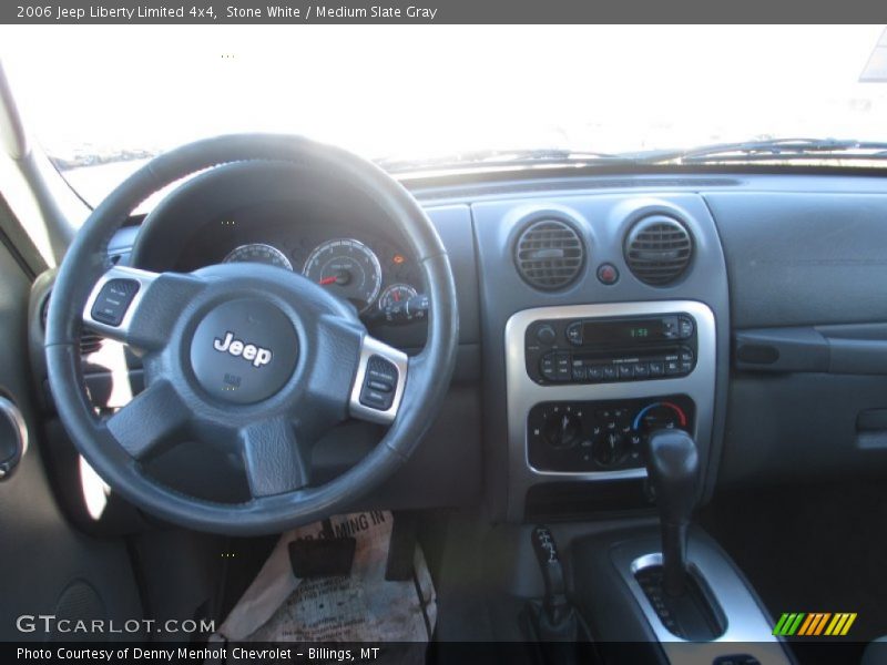 Stone White / Medium Slate Gray 2006 Jeep Liberty Limited 4x4