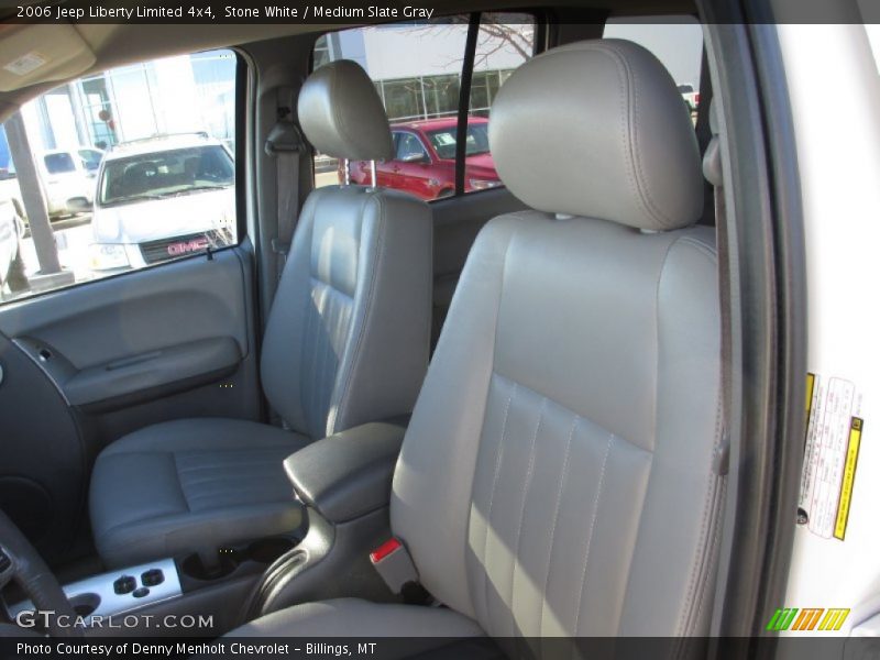 Stone White / Medium Slate Gray 2006 Jeep Liberty Limited 4x4
