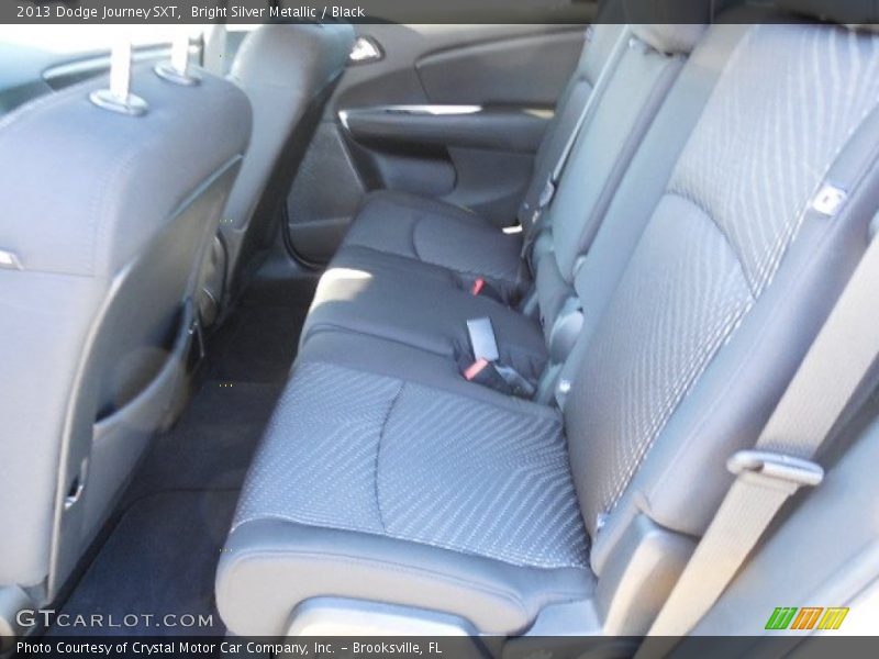 Bright Silver Metallic / Black 2013 Dodge Journey SXT