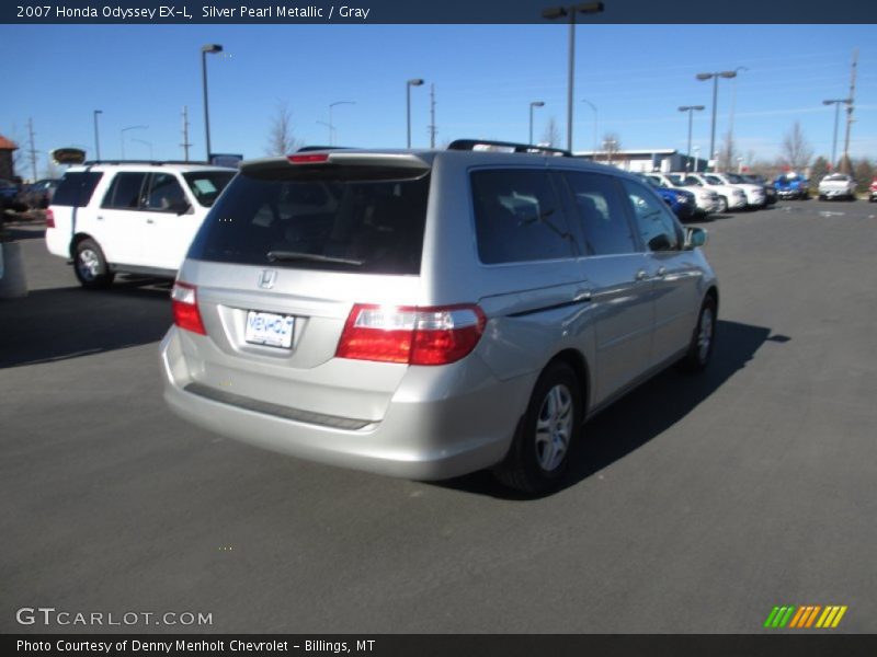 Silver Pearl Metallic / Gray 2007 Honda Odyssey EX-L