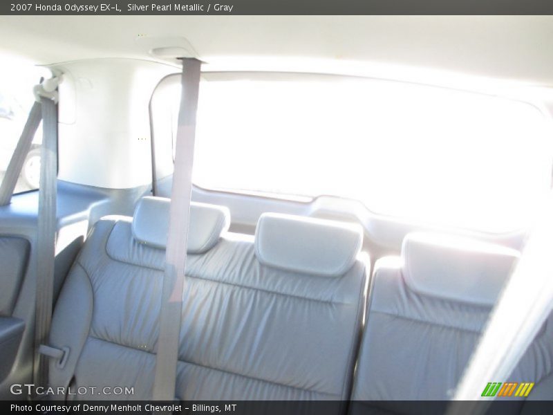 Silver Pearl Metallic / Gray 2007 Honda Odyssey EX-L