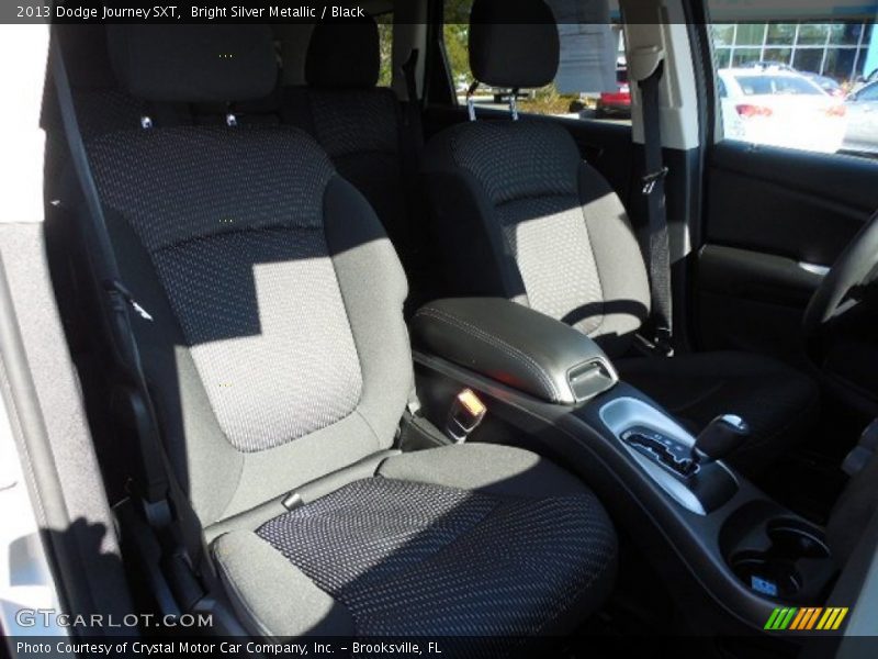 Bright Silver Metallic / Black 2013 Dodge Journey SXT