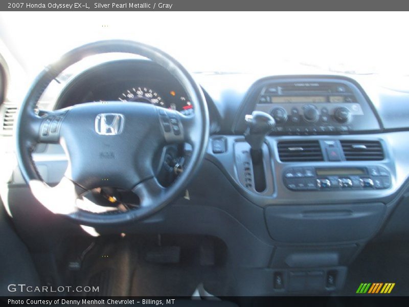 Silver Pearl Metallic / Gray 2007 Honda Odyssey EX-L
