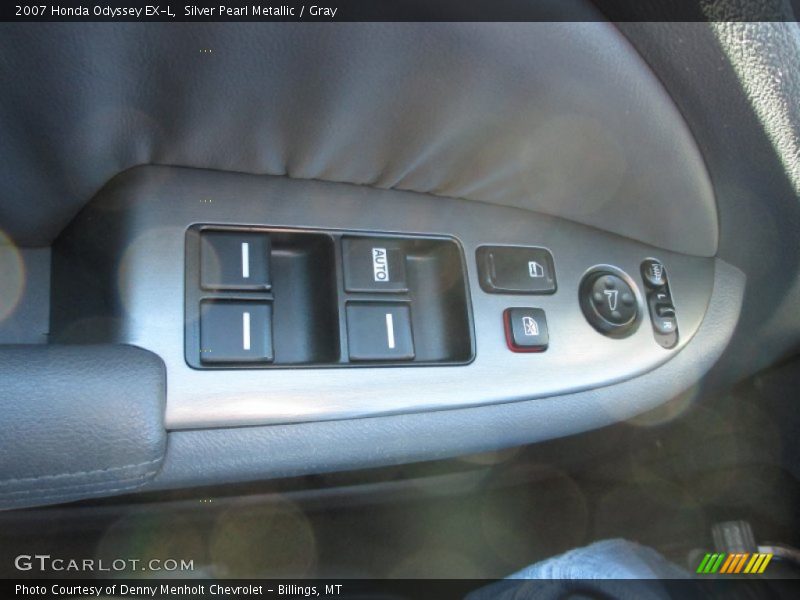 Silver Pearl Metallic / Gray 2007 Honda Odyssey EX-L