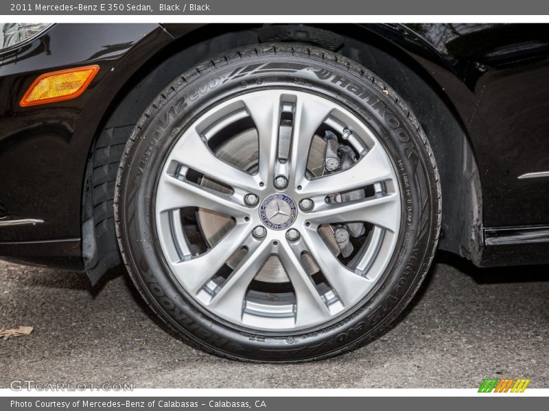 Black / Black 2011 Mercedes-Benz E 350 Sedan