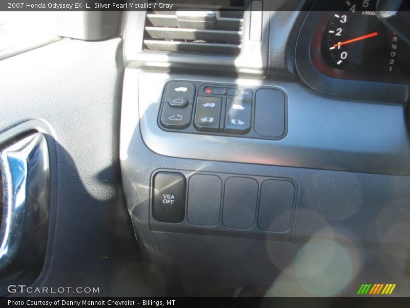 Silver Pearl Metallic / Gray 2007 Honda Odyssey EX-L