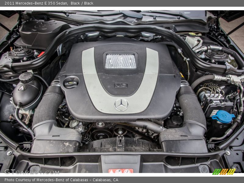 Black / Black 2011 Mercedes-Benz E 350 Sedan
