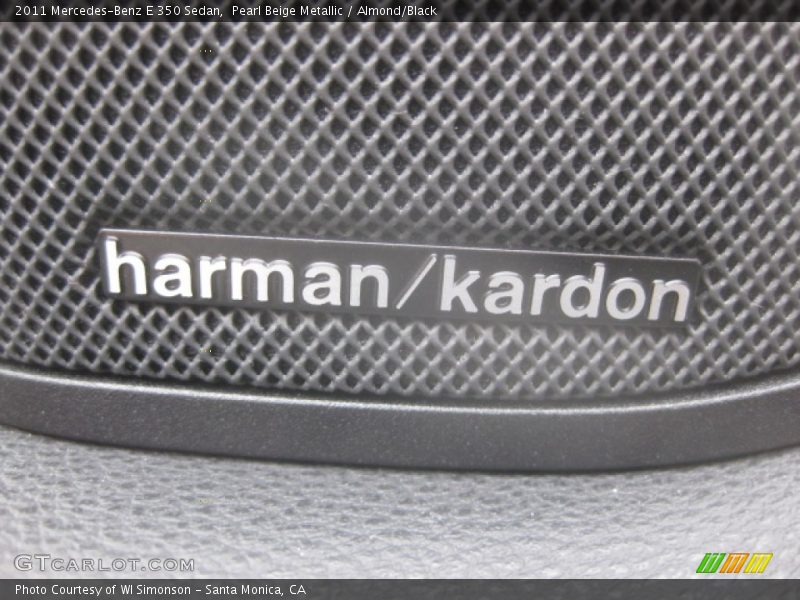 Pearl Beige Metallic / Almond/Black 2011 Mercedes-Benz E 350 Sedan