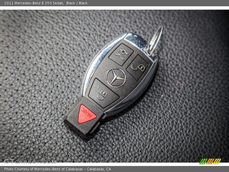 Black / Black 2011 Mercedes-Benz E 350 Sedan
