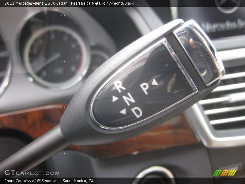 Pearl Beige Metallic / Almond/Black 2011 Mercedes-Benz E 350 Sedan
