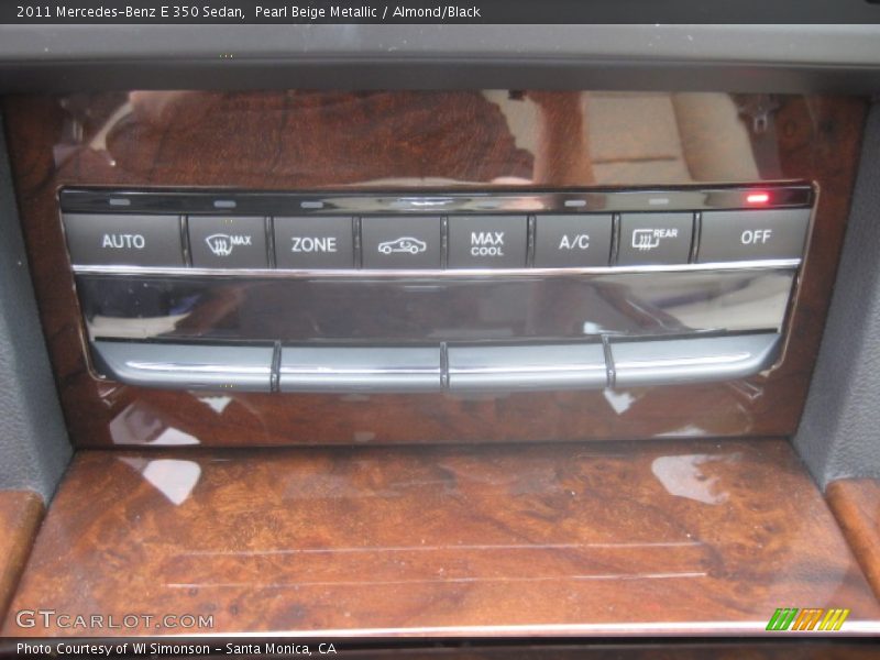 Pearl Beige Metallic / Almond/Black 2011 Mercedes-Benz E 350 Sedan