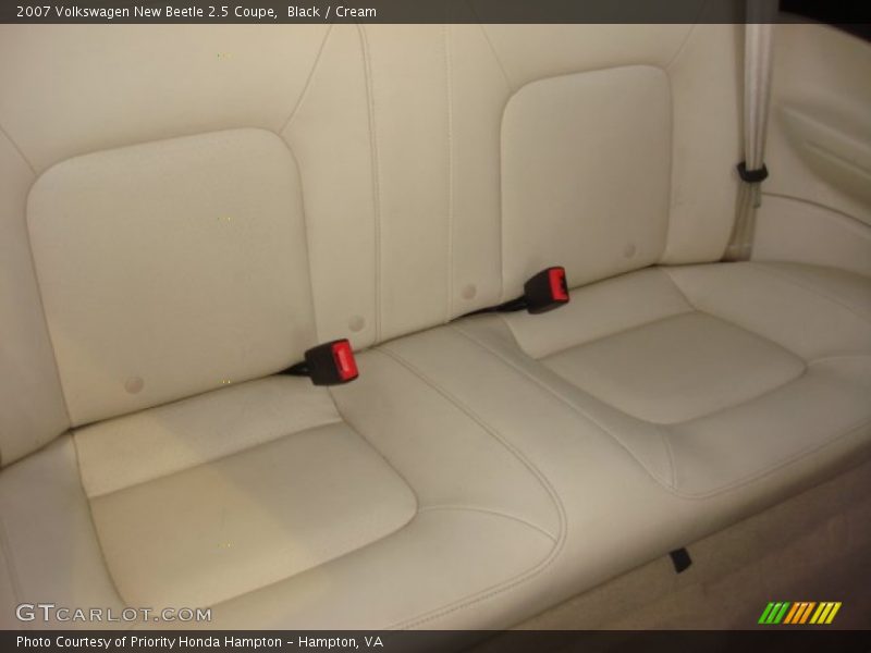 Black / Cream 2007 Volkswagen New Beetle 2.5 Coupe