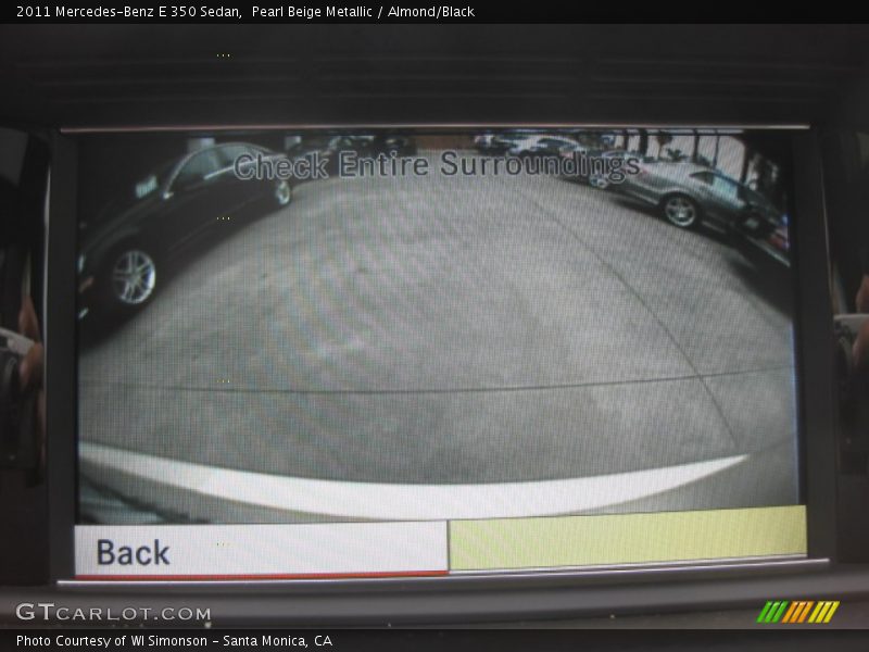 Pearl Beige Metallic / Almond/Black 2011 Mercedes-Benz E 350 Sedan